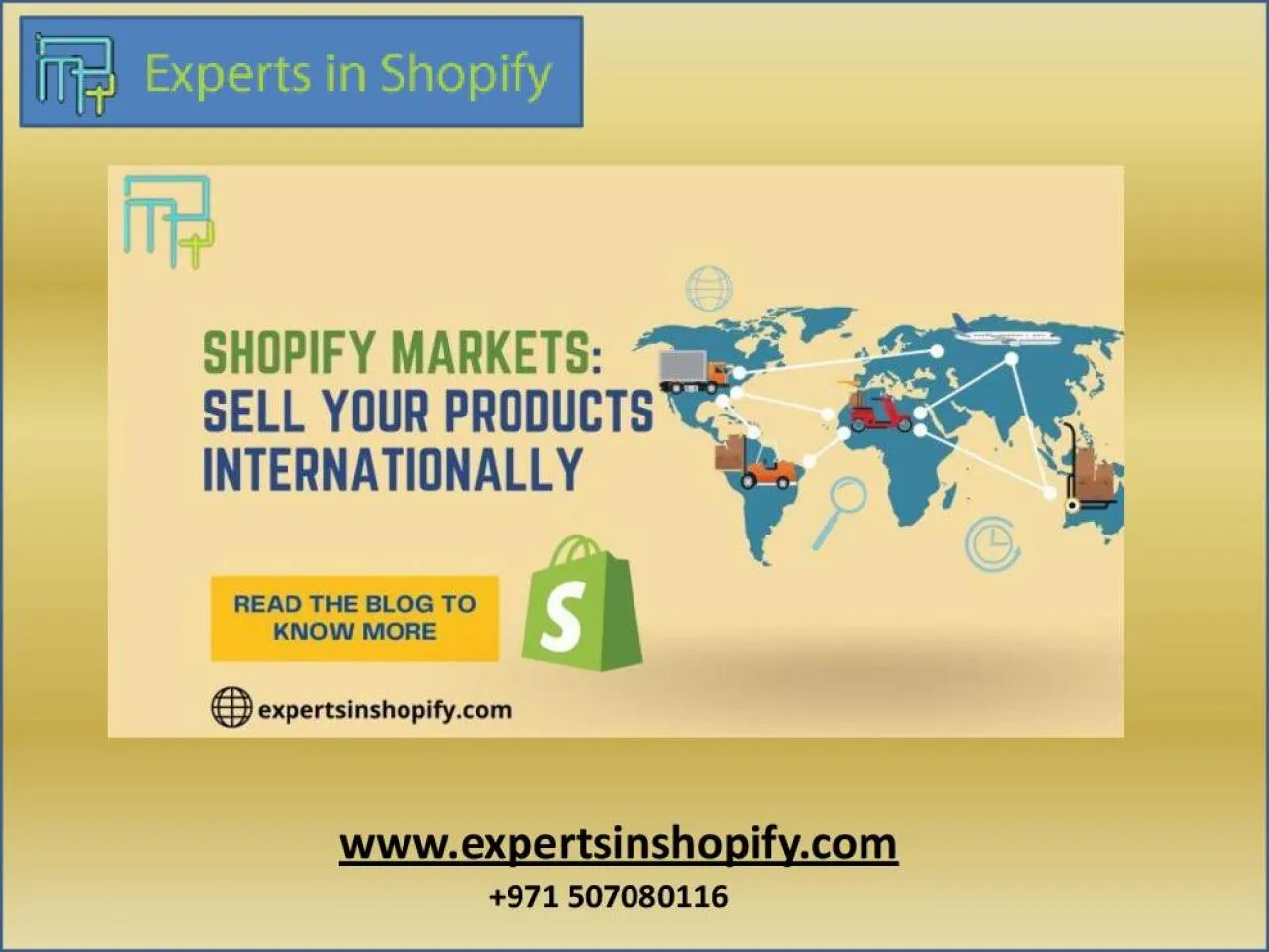 PDF-Shopify Markets Dubai | Shopify markets setup Dubai, UAE