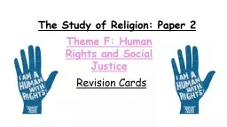 The Study of Religion: Paper 2