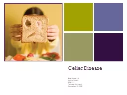 PPT-Celiac Disease Case Study 12