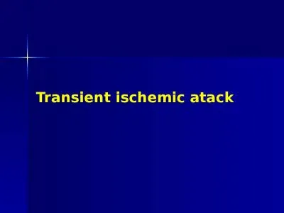 Transient ischemic atack