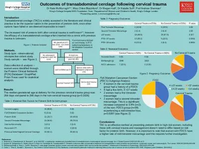 Introduction Transabdominal cerclage (TAC) is widely accepted in the literature and clinical practi