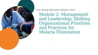 Module 2: Management and Leadership: Shifting Organizational Priorities and Practices