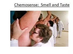 Chemosense :  Smell and Taste