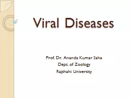 Viral Diseases Prof. Dr.