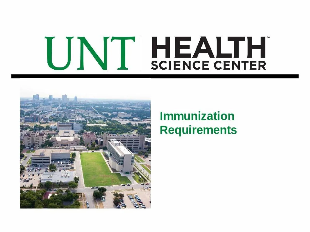 PPT-Immunization Requirements