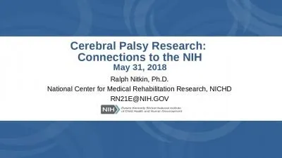 Cerebral Palsy Research: