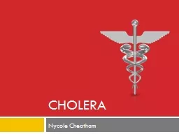 Cholera Nycole   Cheatham