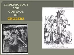EPIDEMIOLOGY AND CONTROL
