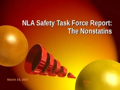 NLA Safety Task Force Report: The Nonstatins