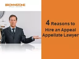 4 Reasons to Choose an Appellate Lawyer | Brownstone Law