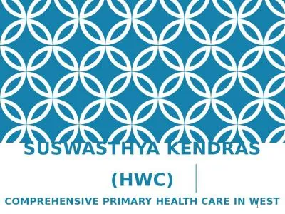 Suswasthya   kendras  (HWC)