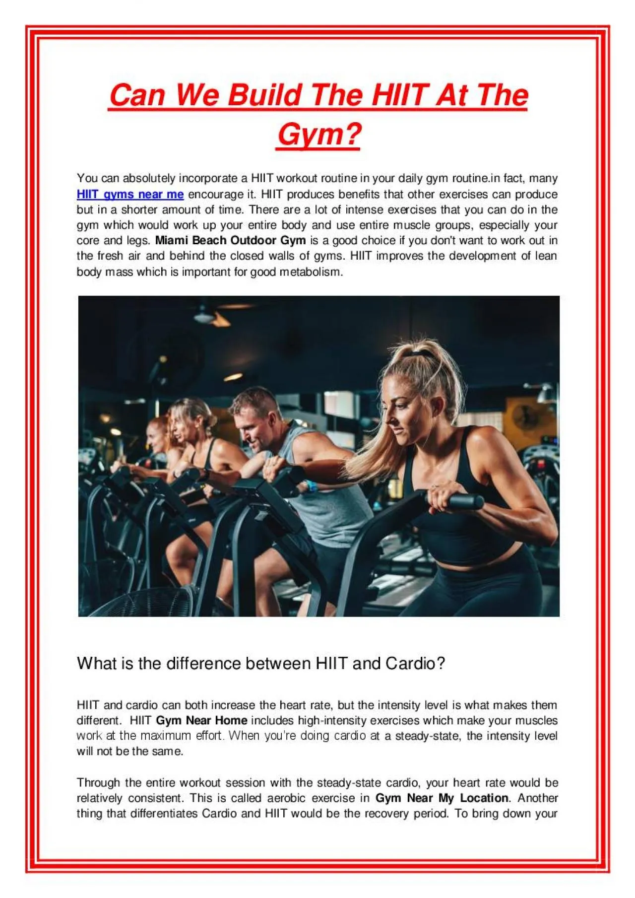 PDF-Can We Build The HIIT At The Gym?