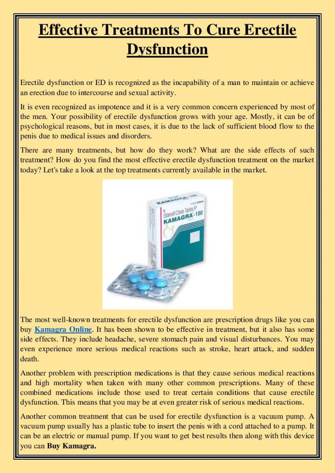 PDF-Effective Treatments To Cure Erectile Dysfunction