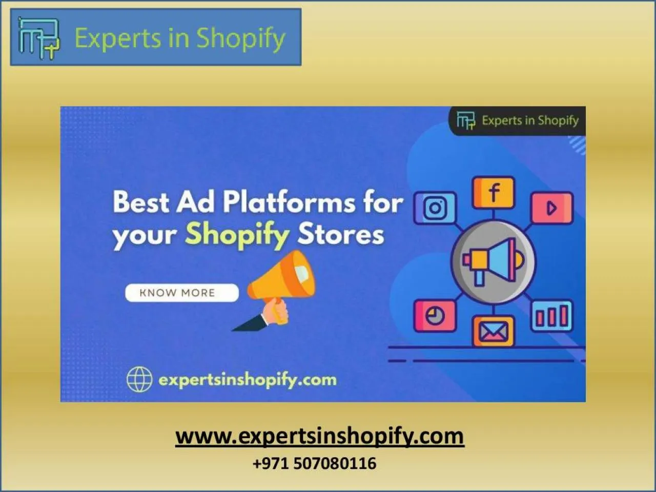 PDF-Shopify Marketing Services Dubai | Best Ad Platforms for your Shopify Stores