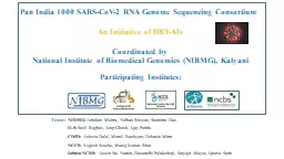 Pan India 1000 SARS-CoV-2 RNA Genome Sequencing Consortium
