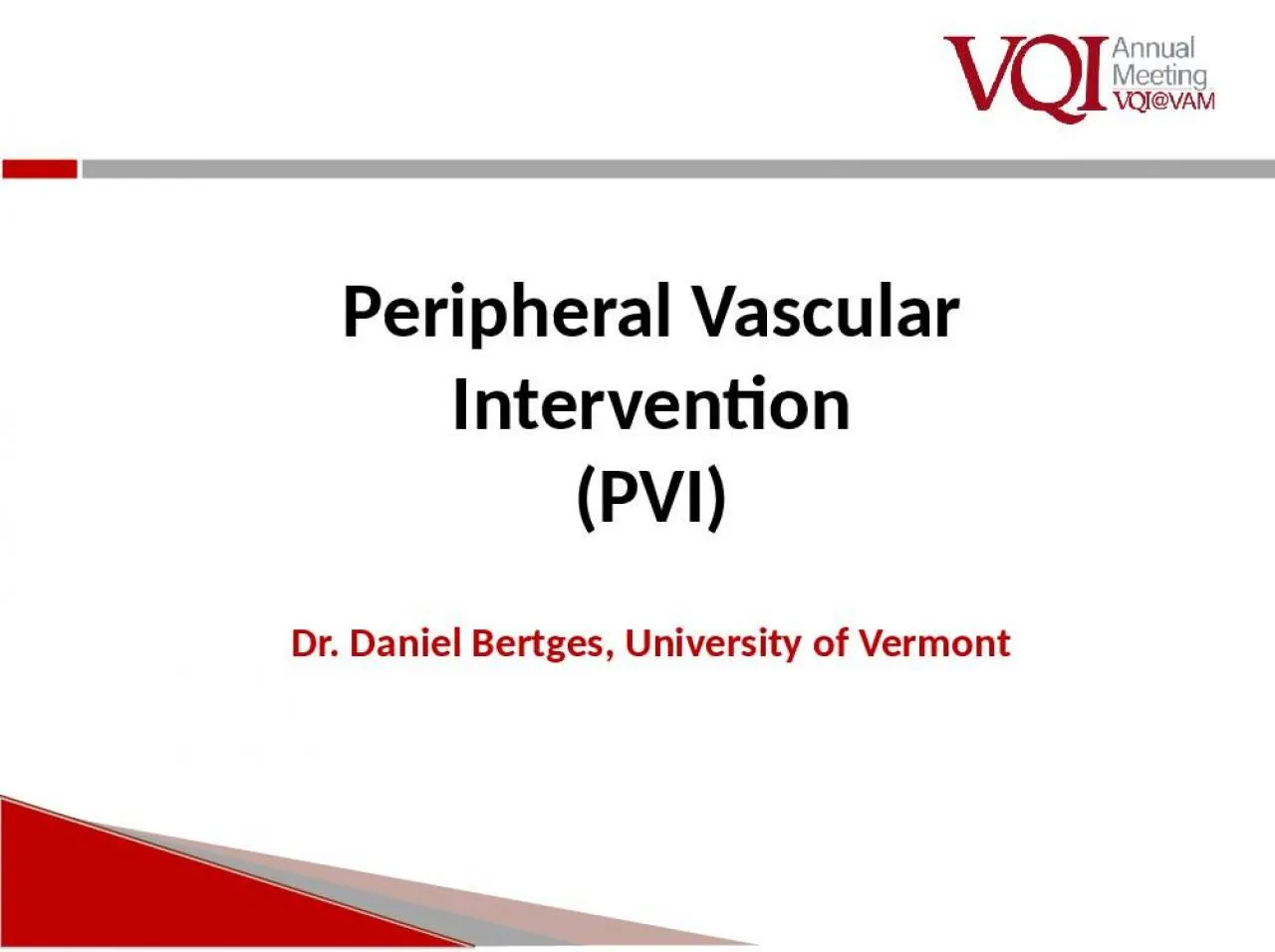 PPT-Peripheral Vascular Intervention