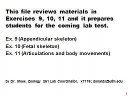 This file reviews materials in