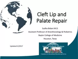 Cleft Lip and Palate Repair