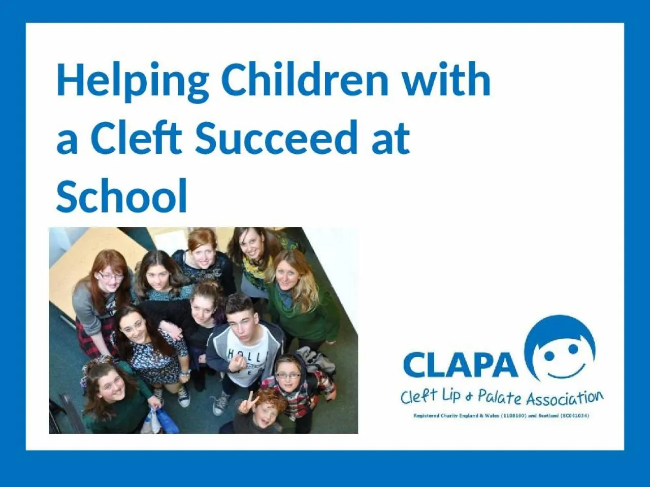 PPT-Helping Children with a Cleft Succeed at School