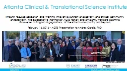 Atlanta  Clinical & Translational Science Institute