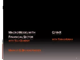 M acroModel with Financial Sector