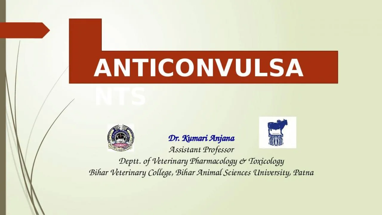 PPT-ANTICONVULSANTS Dr . Kumari