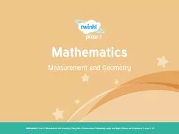 Year One Mathematics  | Year 3 | Measurement and Geometry | Using Units of Measurement | Measuring