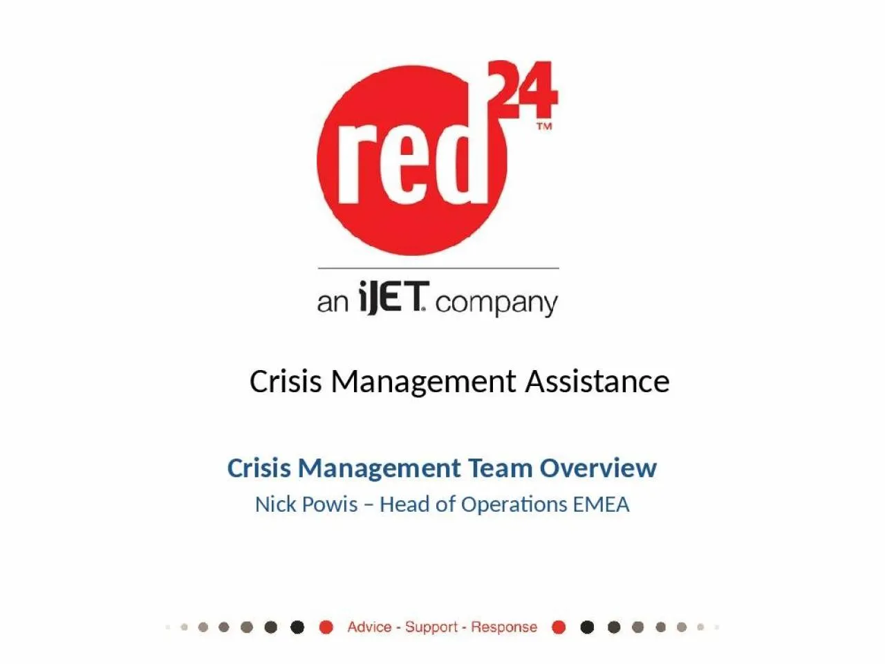 PPT-Crisis Management Team Overview