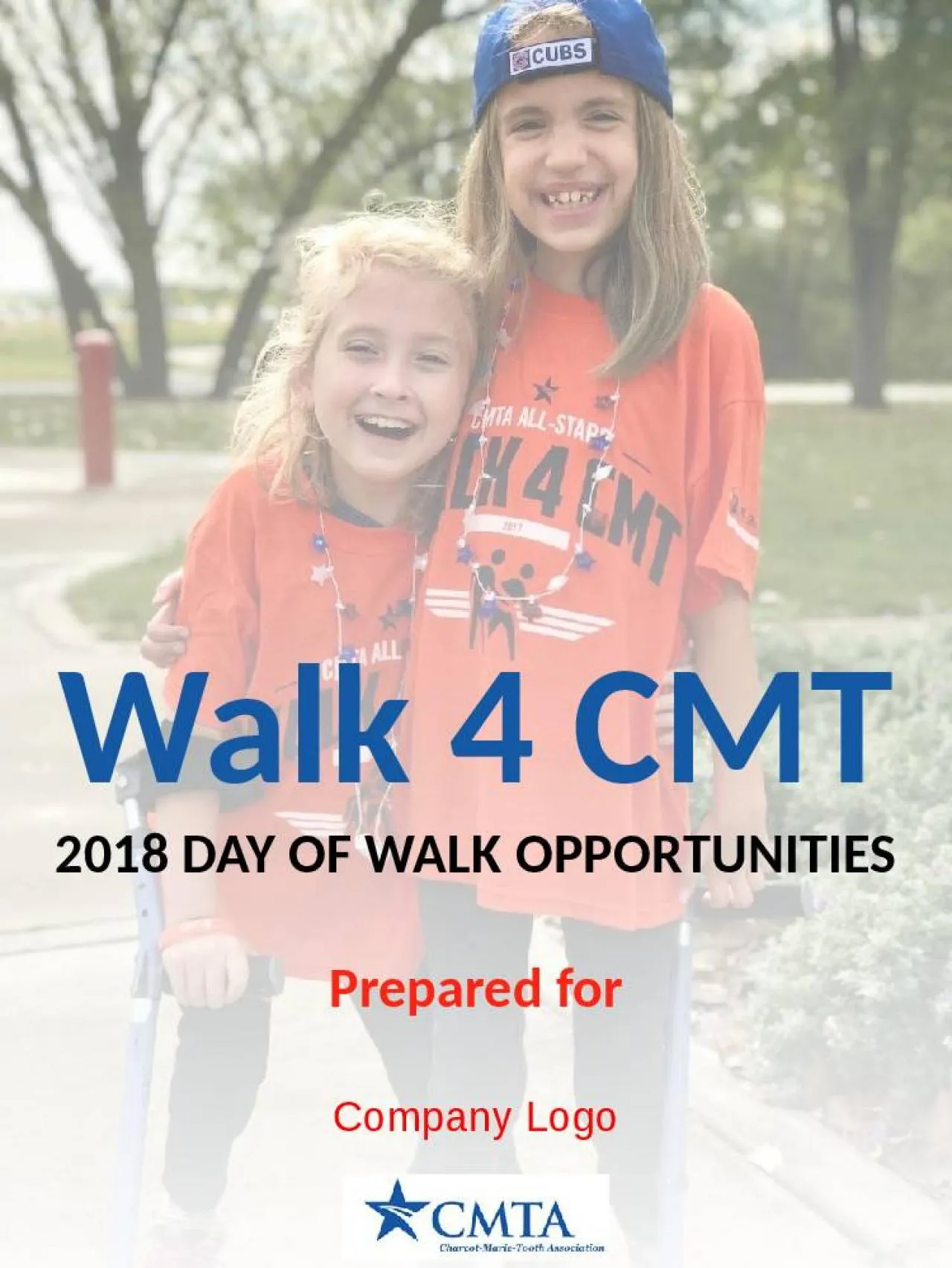 PPT-Company Logo Walk 4 CMT 2018 DAY OF WALK OPPORTUNITIES