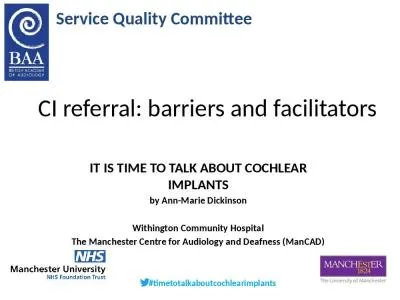 CI referral: barriers and facilitators