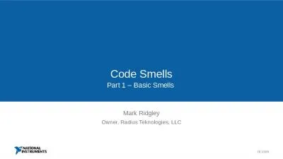 Code Smells Part 1 – Basic Smells