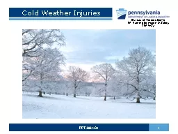 Cold Weather Injuries 1 PPT-084-01
