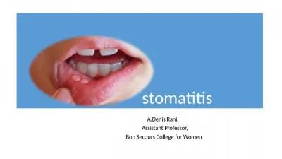 stomatitis