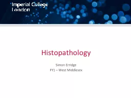 Histopathology Simon Erridge