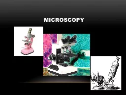 Microscopy Microscope DEFINE: