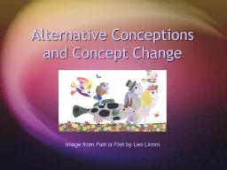 Alternative Conceptions