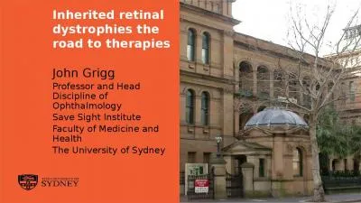 Inherited retinal dystrophies the road to therapies