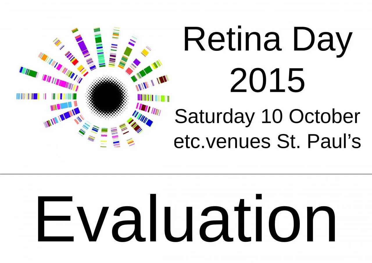 PPT-Retina Day 2015 Saturday 10 October