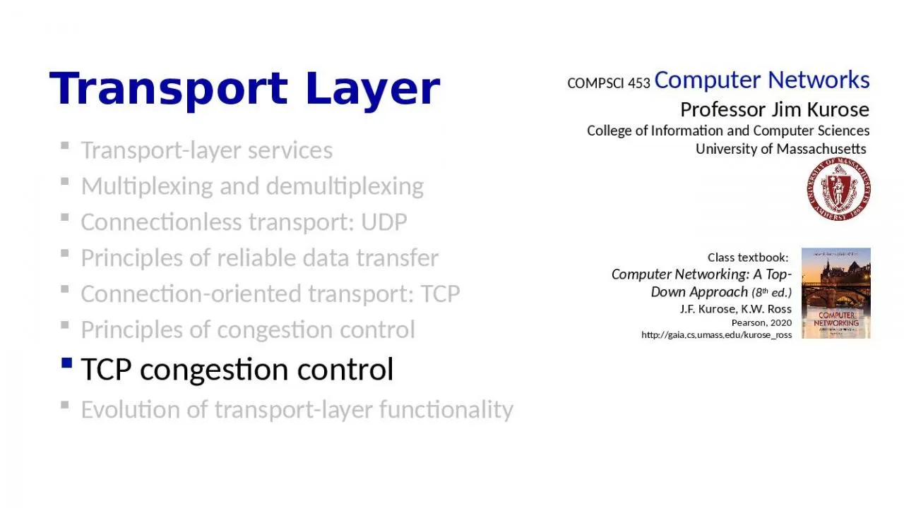 PPT-Transport Layer Transport-layer services