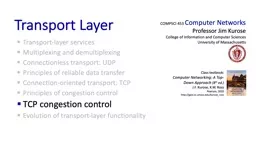 Transport Layer Transport-layer services