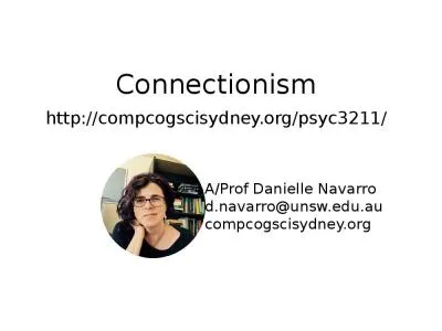 A/Prof Danielle Navarro d.navarro@unsw.edu.au