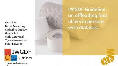 www.iwgdfguidelines.org Sicco