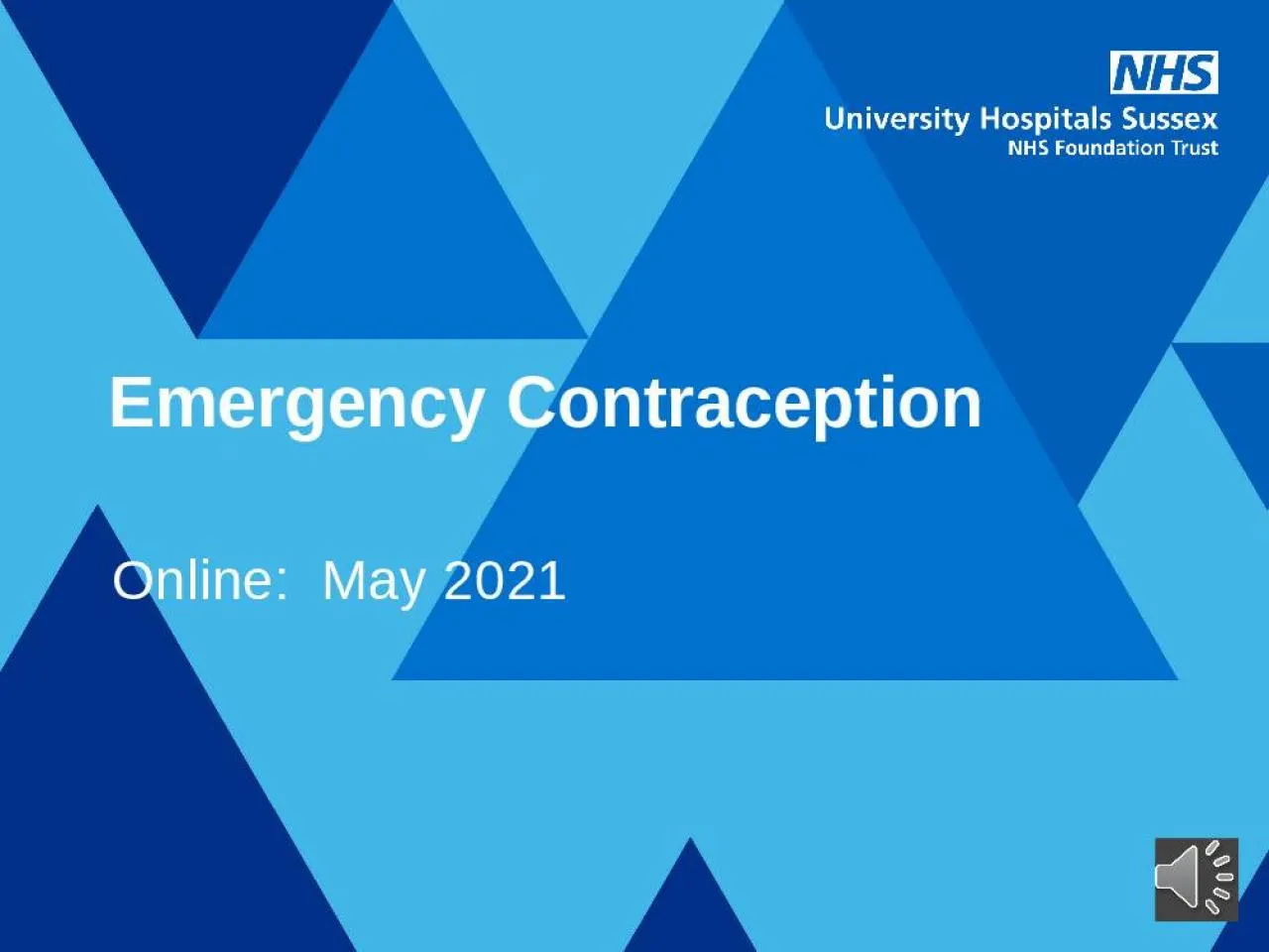 PPT-Emergency Contraception Online: May 2021