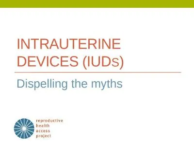 Intrauterine Devices (IUD