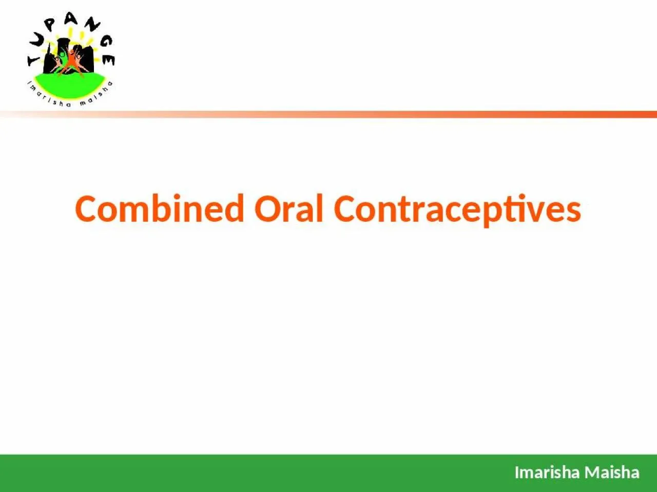 PPT-Combined Oral Contraceptives