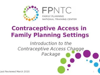 Contraceptive Access in