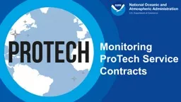 Monitoring  ProTech  Service Contracts
