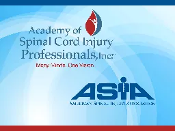 Primary Care for Persons with Spinal Cord Injury or Disease