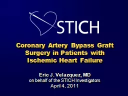 PPT-Coronary Artery Bypass Graft Surgery in Patients with Ischemic Heart Failure