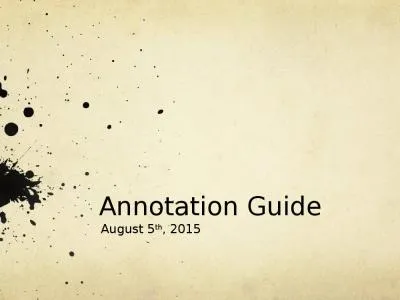 Annotation Guide August 5